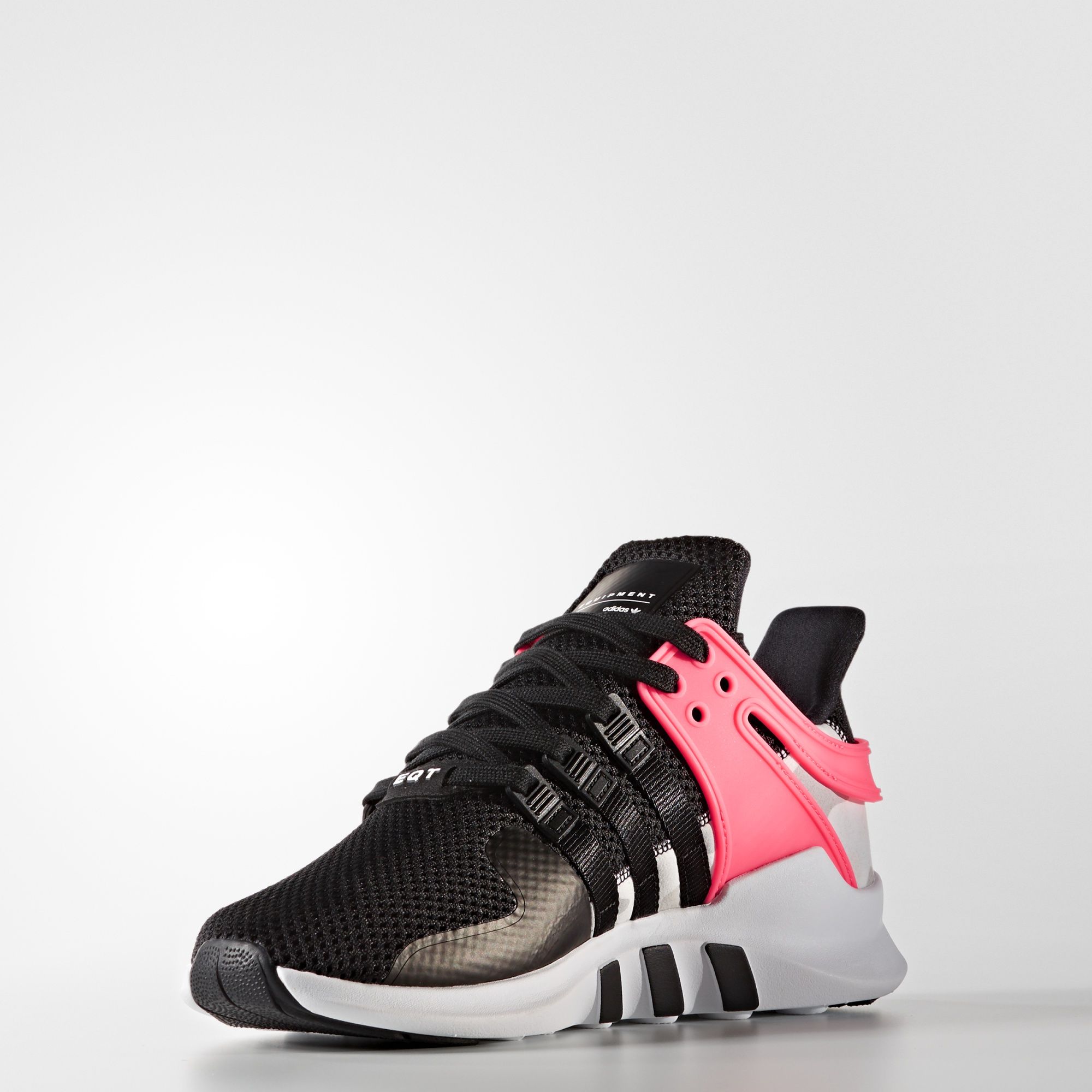 Adidas originals eqt support adv outlet black/black/turbo